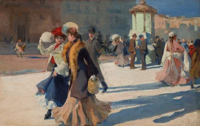 Walking through the streets of Paris