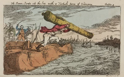 Baron Munchausen Steals a Turkish Cannon