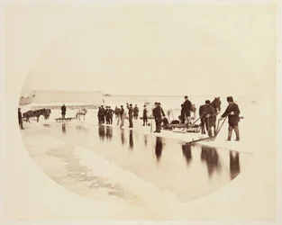 Ice Cutting on the St Lawrence River