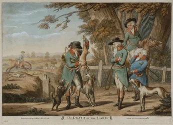 The Death of the Hare, Printed for Bowles & Carver