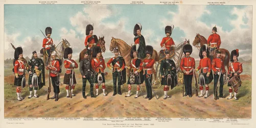 Scottish regiments of the British Army
