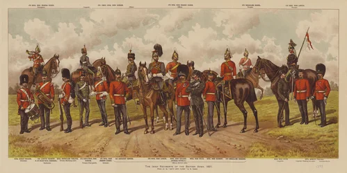 The Irish Regiments of the British Army