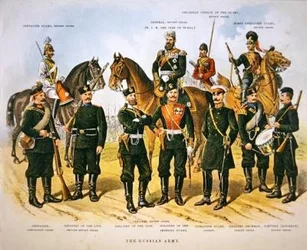 The Russian Army, c.1890