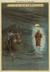 The Miracles of Christ: Jesus walks on water
