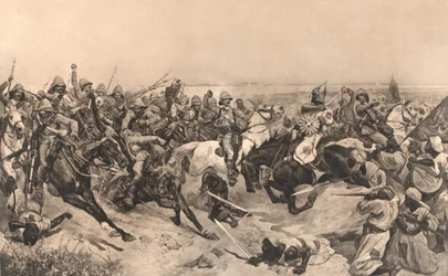 The Charge of the 21st Lancers at the Battle of Omdurman