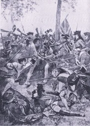 Battle of Ramilles, 23rd May 1706: The attack of the Irish Regiment