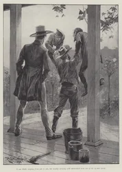 The Man and the Mountain, by Bret Harte