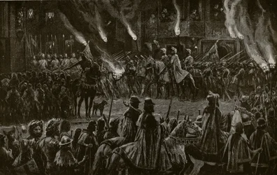 The Marching Watch, Illustration from 