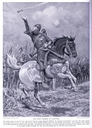 The first charge at Hastings