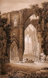 Tintern Abbey, from the 