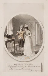 Mr Courtney showing to Henrietta their mother
