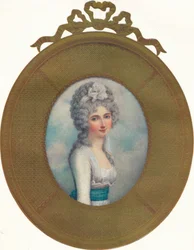 Miniature Portrait of Katherine, Lady Manners, Later Lady Huntingtower
