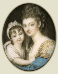 Portrait of a Mother and Daughter