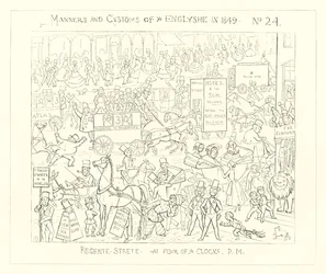 Regent Street at Four O
