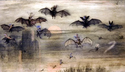 A Flight by Night of Bats and Elves