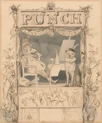 Design for the Title Page of Punch
