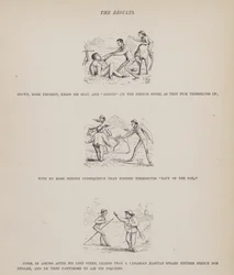 Page from The American Tour of Messrs Brown, Jones and Robinson (engraving)