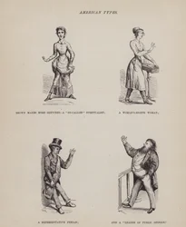 Page from The American Tour of Messrs Brown, Jones and Robinson (engraving)