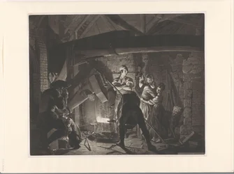 Family in an Iron Forge