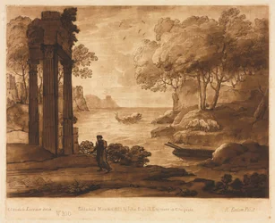 A View on the Sea Shore, with the Story of Jesus