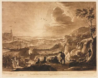 Liber Veritatis: No. 89, View of a Mountainous Extended Country