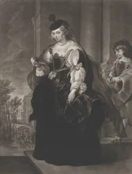 Portrait of Helena Fourment, with a Young Page Behind Her