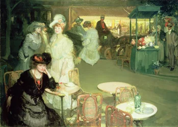 Cocktail Hour, or Cafe de Nuit