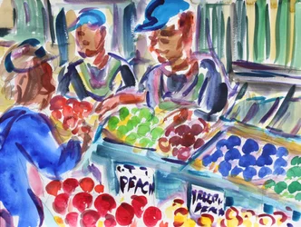 Fruit Sellers, 2020