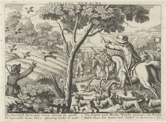 Partridge Hawking (Hunting Parties)
