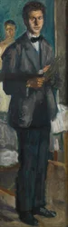 Self-Portrait with a Palette, 1906-1907
