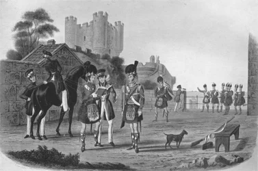 92nd Highlanders An Illustrious Stranger in Sight, 1839-1845, 1909