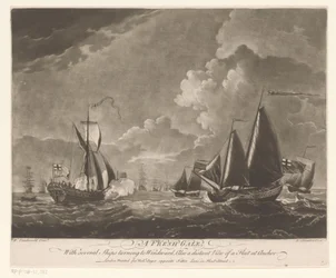 Fleet on a Rough Sea