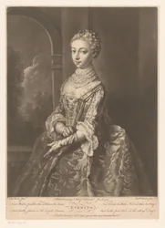 Woman with Gloves by a Window (Evening)