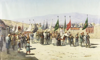 Shakhsei-Vakhsei, Religious Procession of Muslims