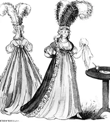Shepherds, I Have Lost My Waist! Have You Seen My Body, 1795