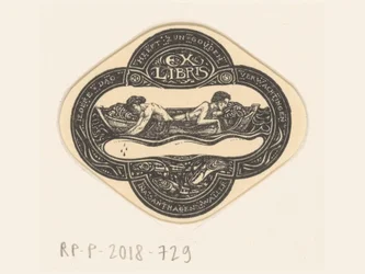 Ex Libris of Ina van Eibergen Santhagens-Waller