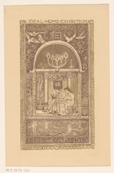 Cover Design for: Catalog of the Ideal Home Exhibition, 1912