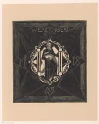 Cover Design for: Wendingen, 1918