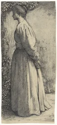 Standing Woman, Side View