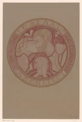 Stamp Design for: J.F. Staal