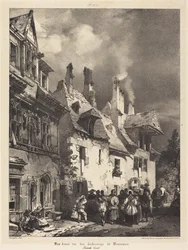 View of a Street in the Outskirts of Besançon