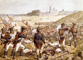 The Battle of Salamanca, 22 July 1812, circa 1900