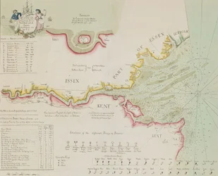 Chart of the River Thames and Estuary