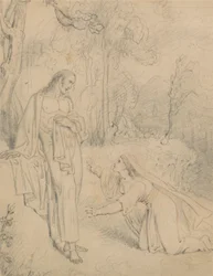 Christ Appears to Mary Magdalene (John 20:13-14)
