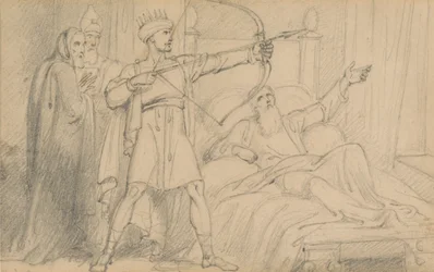 Elisha on His Death-Bed (II Kings 12:17)