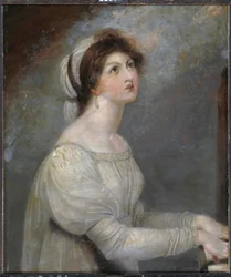 Lady Hamilton as Saint Cecilia