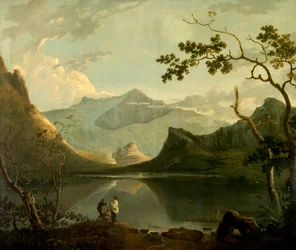 Snowdon from Llyn Nantlle, North Wales, c.1765-67