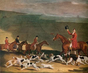 Francis Dukinfield Astley, Esq., and His Harriers