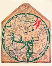 The Hereford Mappa Mundi, c. 1285, 1912