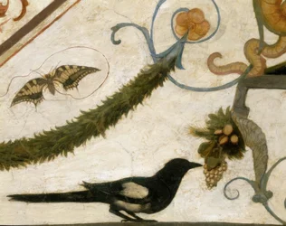 R. Ghirlandaio, Grotesque, Bird